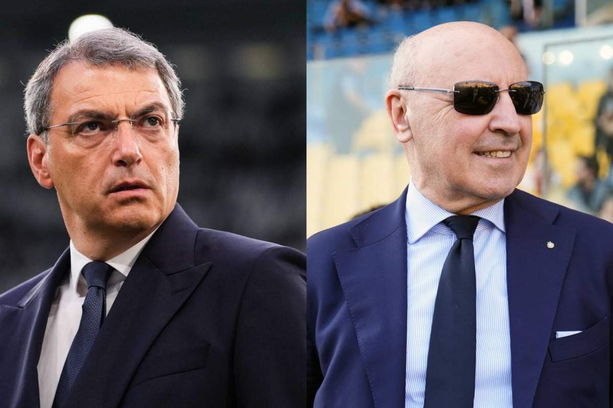 Damien Comolli e Beppe Marotta