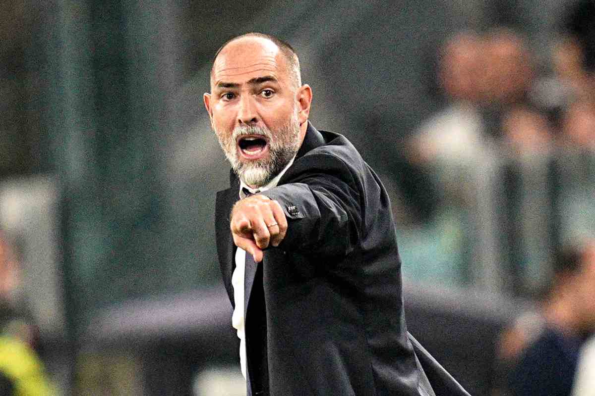 Tudor durante una partita della Juve