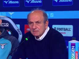 Angelo Fabiani in conferenza stampa